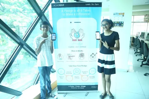 Two 12 yr and 13 yr old programmers trained by AcadGild launch unique social app
