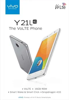 Vivo launches 4G VoLTE enabled Y21L in India at Rs. 7,490/-