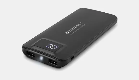 Zebronics unveils its 11,720mAh power bank ZEB-MC12000PD for just Rs. 1980/-