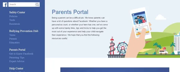 Facebook introduces a Parent's Portal to its new Safety Center