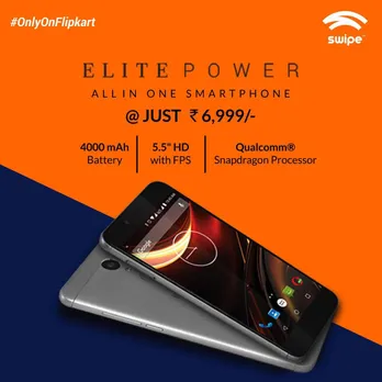 Swipe launches ELITE Power with 4000mAh battery at Rs. 6,999