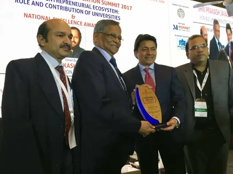 NU recognized as Best Institution for promoting industry-academia interface at ASSOCHAM Summit