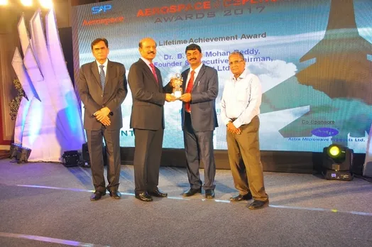 BVR Mohan Reddy recognized with the Lifetime Achievement award