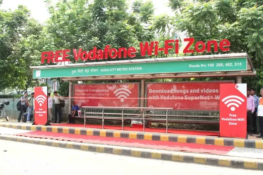 Vodafone Introduces Gurugram's first Wi-Fi Enabled Bus Shelter