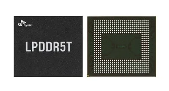 SK hynix develops world's fastest mobile DRAM LPDDR5T