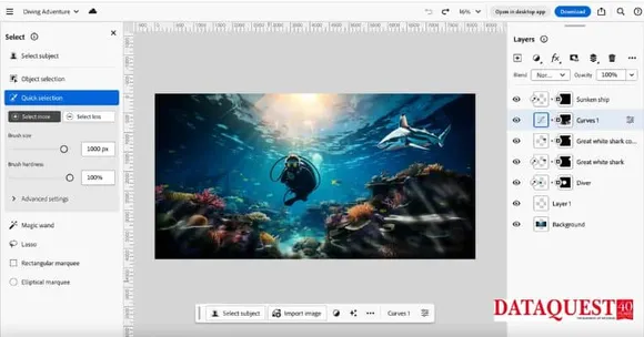 Adobe has released a Web Version of Photoshop that includes AI-powered Capabilities