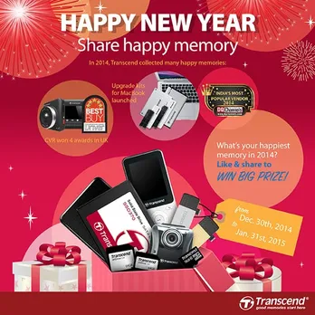 Transcend launches ‘Happy New Year’ Facebook campaign