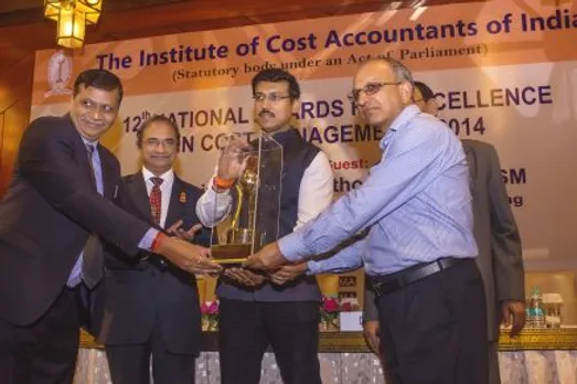 RailTel’s Bags 12th National Award for Excellence in Cost management 2014