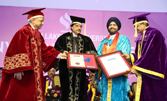 Gurmit Singh, VP & MD, Yahoo India conferred with Honorary Degree of Doctor of Arts
