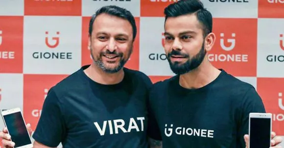 Gionee signs Virat Kohli as the brand ambassador