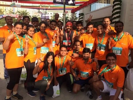 Vertiv Walks at Hiranandani Thane Half Marathon 2017