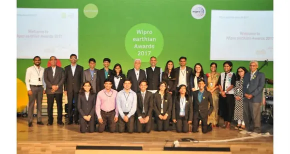 Wipro earthian Awards 2017 Felicitate Young Sustainability Enthusiasts