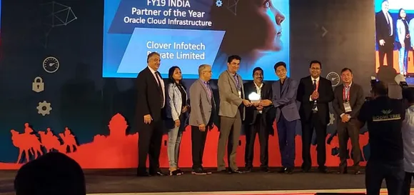 Clover Infotech wins 'Partner of the year’ at the Oracle Partner Network