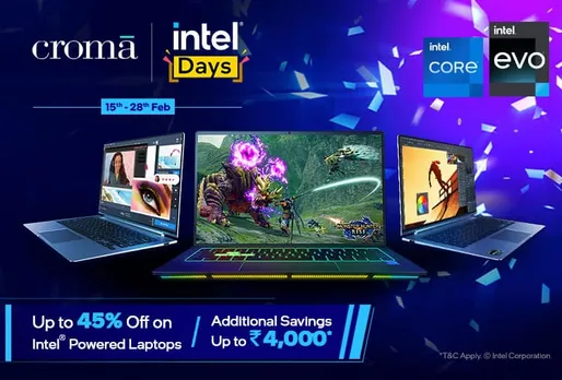 Croma Partners with Intel for Croma Intel Days