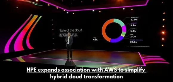 <strong>HPE expands association with AWS to simplify hybrid cloud transformation</strong>