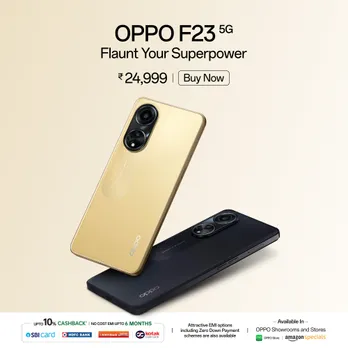 OPPO F23 5G to go on Sale Across Retail Stores in India