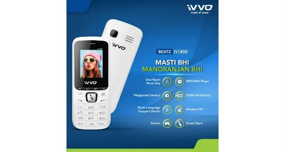 iVVO unveils Beatz IV1805 Smart Feature Phone