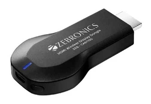 Zebronics Releases Chromecast Doppelganger “ZEB-Cast100” featuring Miracast, Airplay and DLNA