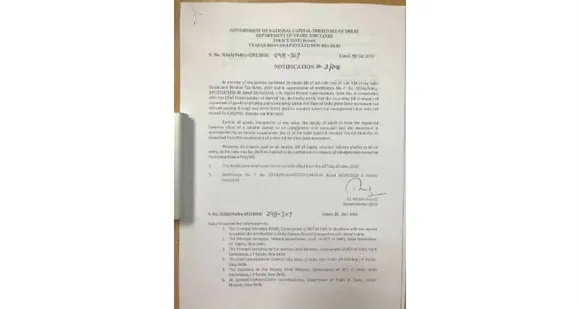 ADCTA Thanked Delhi CM - Arvind Kejriwal for Resolving E-way Bill Issue