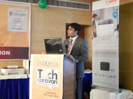 Canon presents Inkjet printers @Tech Caravan Dehradun