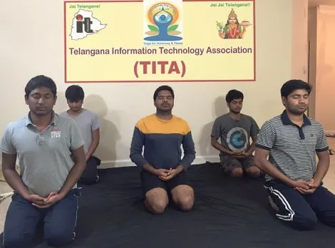TITA organizes Yogathon to promote Yoga among techies