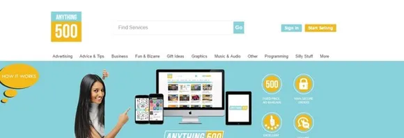 Anything500, an online marketplace for digital services