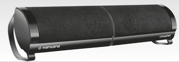 Manzana Launches Magnetically Attachable Mini Sound Bar