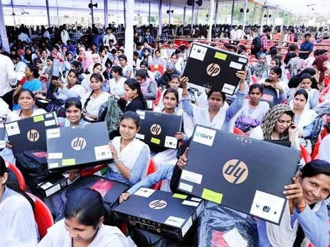 UP Government free laptop scheme plays havoc with Agra market