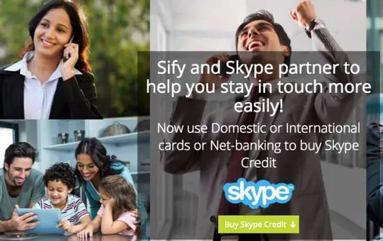 Sify Introduces Lower Credit prices for Skype users in India