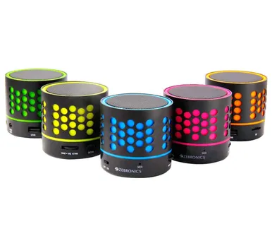 Zebronics Launches Portable DOT Bluetooth Speakers