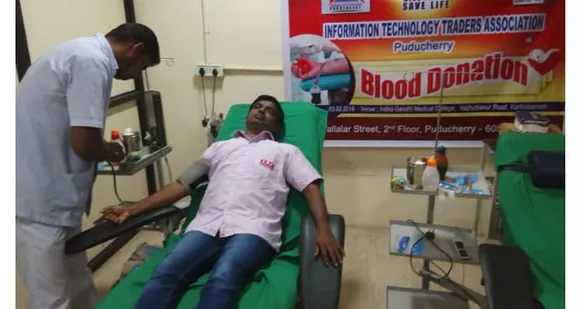 Blood Donation Camp Organized By ITTAPDY