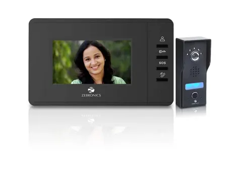 Zebronics introduces its latest Video Door Phone ZEB-VD4 , Priced at Rs.4,800
