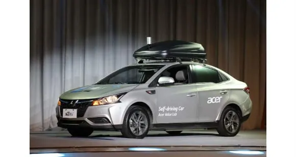 Acer Unveils Self-driving Concept Car