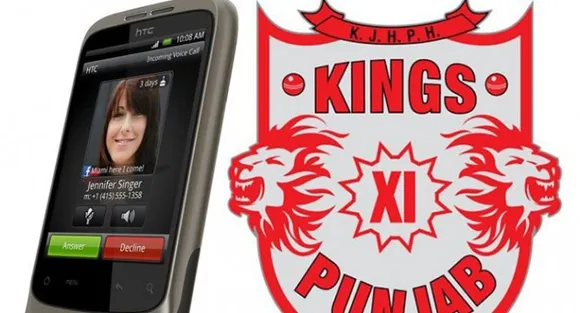 HTC to officially sponsor Kings XI Punjab for IPL Season 8