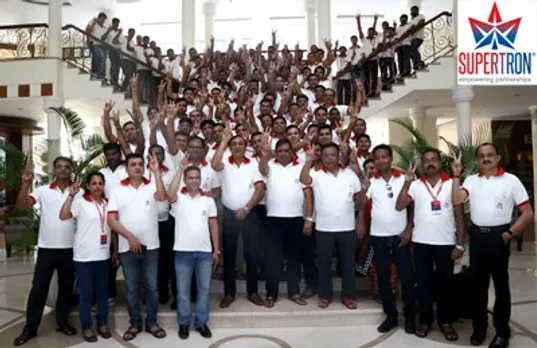 Supertron Annual Business Meet at Goa Unveils New Company Logo