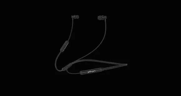 pTron Debuts Wireless Neckband with 60Hrs Playtime