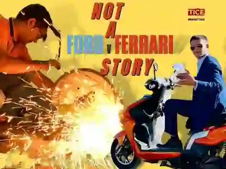 Young Indian entrepreneur scripting his own Ford vs Ferrari story!