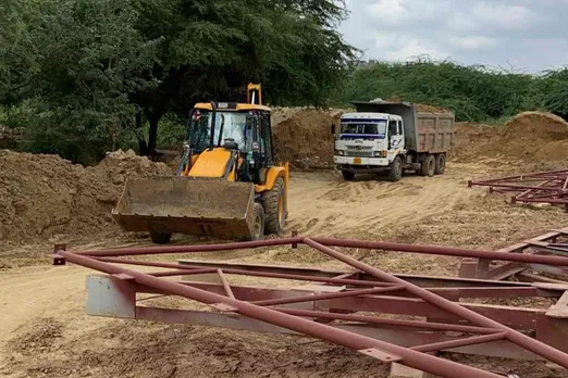 construction in dwarka forest