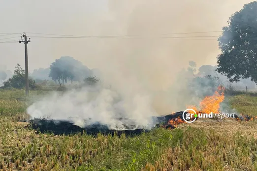 Stubbel Burning in Madhya Pradesh