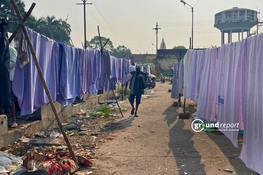 Surfactant in Bhopal's sewage Dhobi Ghat