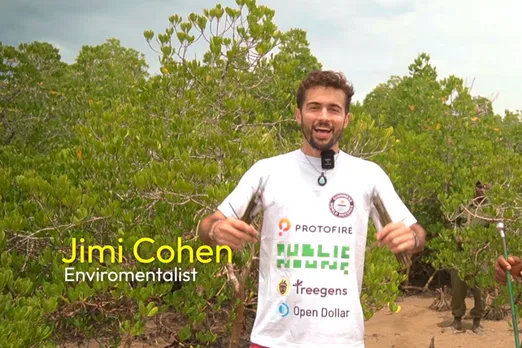 Who is Jimi Cohen, who planted the most mangrove trees in 24 hours?