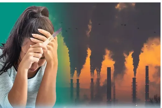 How is noise pollution a silent threat to women's fertility?