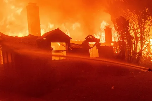 Devastating wildfire in California: wind, dry conditions to blame?