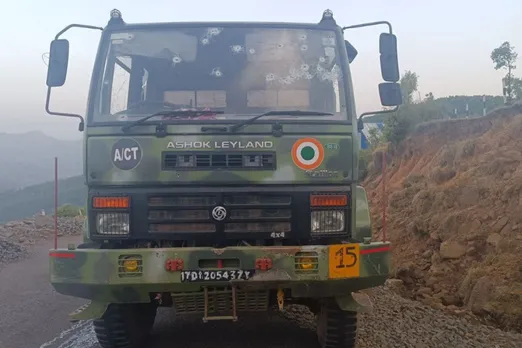Air Force soldier killed, 4 injured as terrorists attack convoy in Poonch