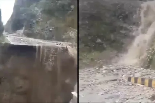 Landslide hits Arunachal; Highway along China border washes away