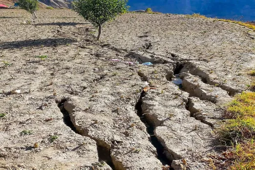 Lindur village's land sinks, study says warmer soil speeds up crisis