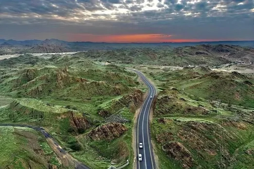 How deserts around Saudi Arabia turning green?