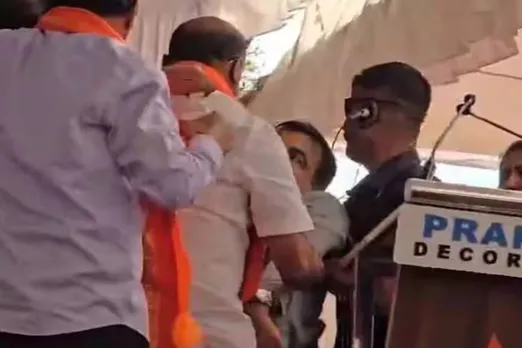 Nitin Gadkari faints due to heatwave on stage during a rally, think about common people