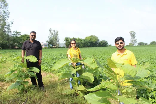 GROW TREE ने शुरु किया खेतों की मेढ़ पर वृक्ष लगाने का काम