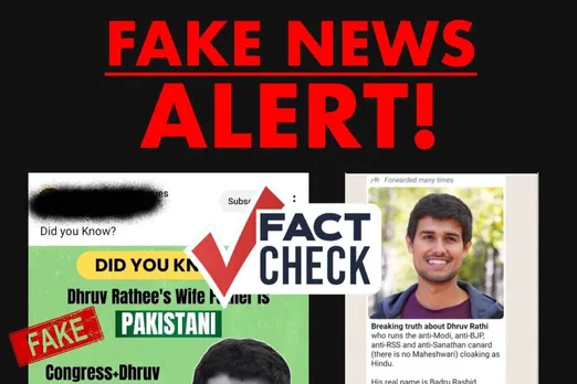 Fact Check: Does Dhruv Rathi’s wife have any connection with Pakistan?